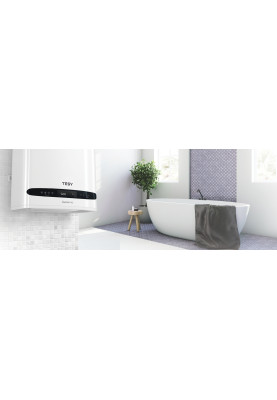 Tesy Водонагрівач електр. Bellislimo Cloud плоский GCR 502722 E31 ECW Wi-Fi, 50л, 2,2 кВт, ун. монтаж, електр. кер-ня, B, білий