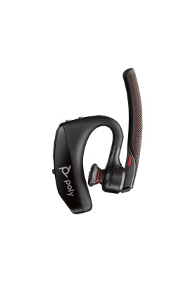 Poly Гарнітура комп'ютерна стерео In-ear Poly Voyager 5200 UC з адаптером BT600, USB-A, Bluetooth, всеспрямований, Acoustic fence, чорний