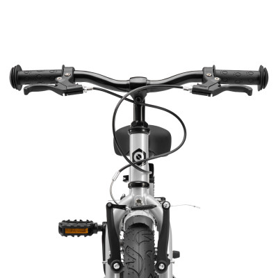 Miqilong Дитячий велосипед ST 16" срібний