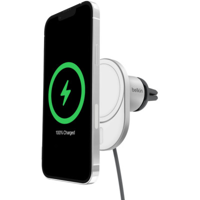 Belkin Автомобільний тримач смартфона Belkin Qi2 з бездротовою зарядкою (дефлектор)