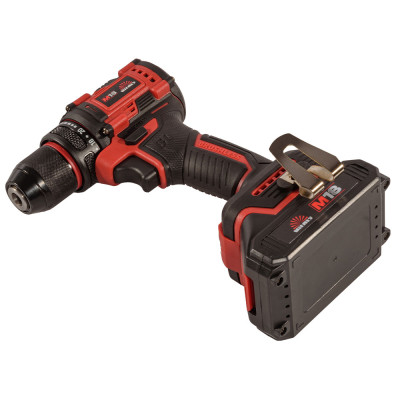 Vitals Шурупокрут-дриля акумуляторна Master AU 1832c BL Kit 18В акб 1х2А·рік 32Нм 400·1400об/хв кейс 2.2кг Vitals Шурупокрут-дриля акумуляторна Master AU 1832c BL Kit 18В акб 1х2А·рік 32Нм 400·1400об/хв кейс 2.2кг