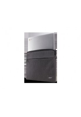 Acer Protective Sleeve Dual Tone Dark Gray with front pocket 14" сірий