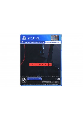 Games Software Hitman 3 Standard Edition Russian [Blu-Ray диск] (PS4)