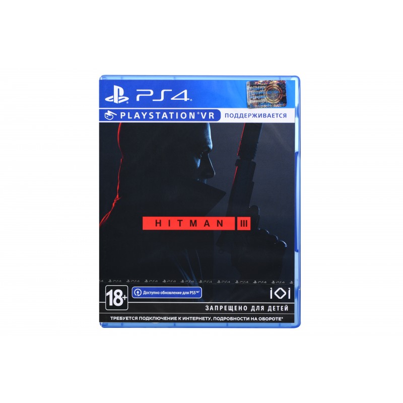 Games Software Hitman 3 Standard Edition Russian [Blu-Ray диск] (PS4)