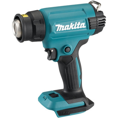 Makita Фен будівельний DHG181ZK акумуляторний, 18В, 550°C, 120/200 л/хв, SOLO