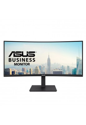 ASUS Монітор 34" VA34VCPSN 2xHDMI, DP, USB-C, 3xUSB, RJ-45, MM, VA, 3440x1440, 21:9, 100Hz, 4ms, CURVED, HAS