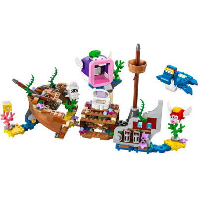 LEGO Конструктор Super Mario Пригоди Dorrie на затонулому кораблі. Додатковий набір