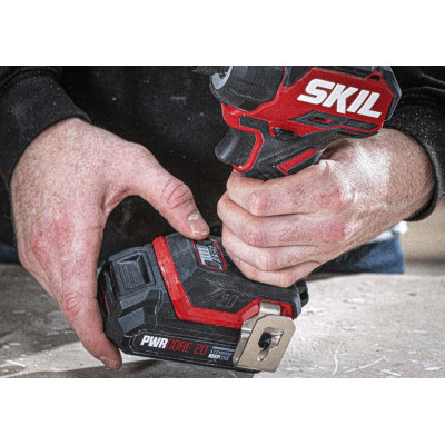 Skil Гвинтоверт імпульсний 3225 CA Compact 20В 1800·2500·3100об·хв 250Нм 0.9кг без АКБ та ЗП