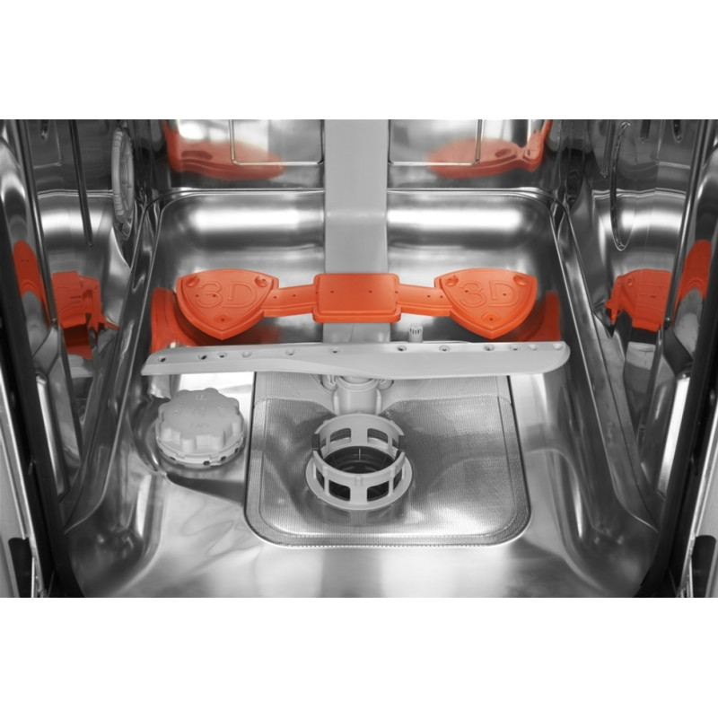 Hotpoint Посудомийна машина Hotpoint вбудована, 10компл., A+++, 45см, дисплей, інвертор, 3й кошик, білий