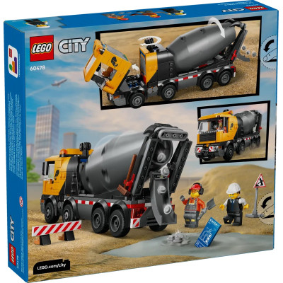 LEGO Конструктор LEGO City Бетонозмішувач LEGO Конструктор LEGO City Бетонозмішувач