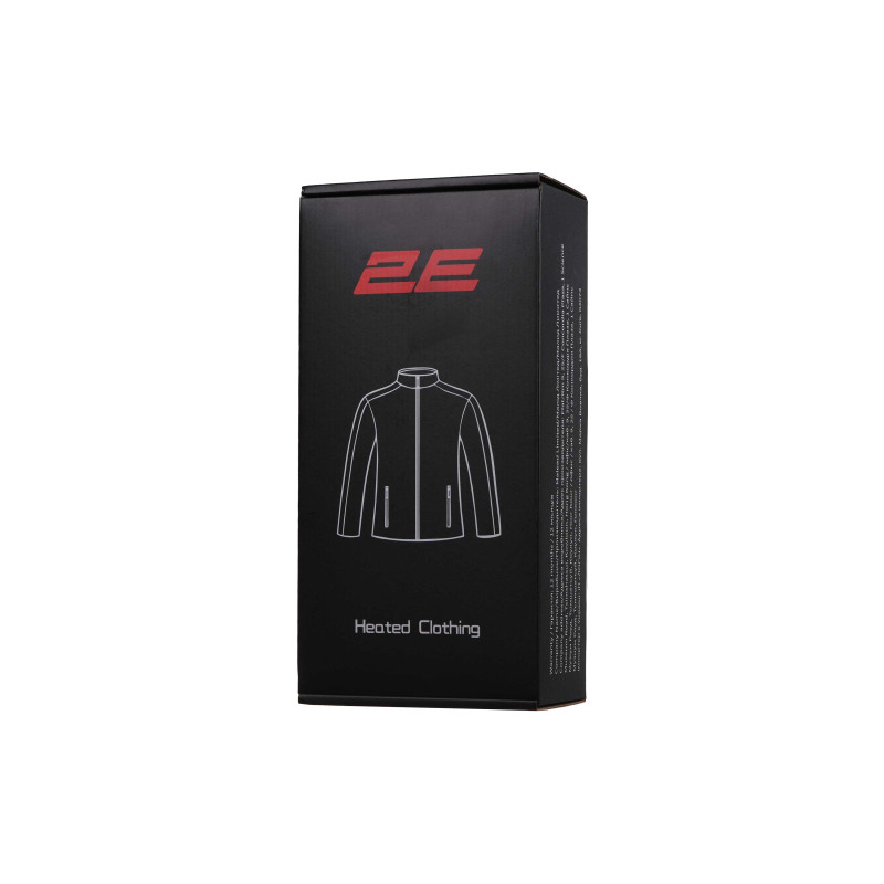 2E Tactical Жилет з підігрівом Heat Power Plus Black з капюшоном, розмір XXL