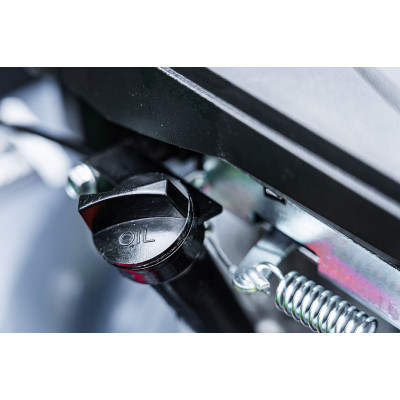 Graphite Газонокосарка бензинова, 2200Вт, 46см, 55л, мульчування, 25-65мм, 31кг