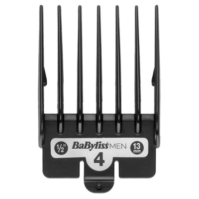 BaByliss Машинка для стриження, мережа+акум., вібраційний мотор, насадок-10, кейс, чохол, гребінець у компл., сталь, сірий