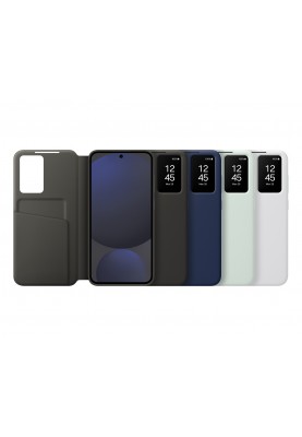 Samsung Чохол для Galaxy S24 FE (S721), Smart View Wallet Case, синій