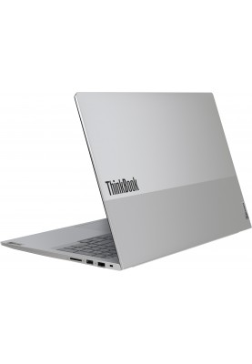 Lenovo Ноутбук ThinkBook 16-G6 16" WUXGA IPS AG, AMD R5-7430U, 16GB, F512GB, UMA, DOS, сірий