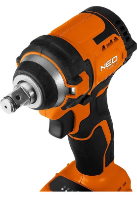 Neo Tools Гайковерт ударний Energy+ 18В безщітковий 2500об·хв 350Нм 1/2" 3 швидкості 1.1кг без АКБ та ЗП