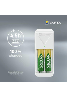 VARTA Зарядний пристрій Varta Mini Charger 2хNI MH AA2100 мА•рік