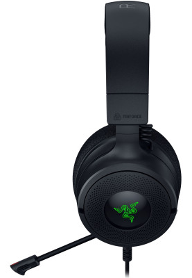 Razer Гарнітура ігрова Kraken V4 X, 7.1, USB-A, 1.8м, RGB, чорний