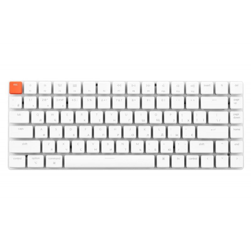 Keychron Клавіатура K3 84 Key Gateron Brown WL UA White