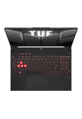 ASUS Ноутбук TUF Gaming A16 FA607PI-QT029 16" QHD+ IPS, AMD R9-7845HX, 16GB, F1TB, NVD4070-8, NoOS, Сірий