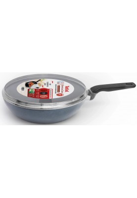 Tefal Сковорода ВОК з кришкою Generous Cook, 28см, алюміній, бакеліт, скло, чорний