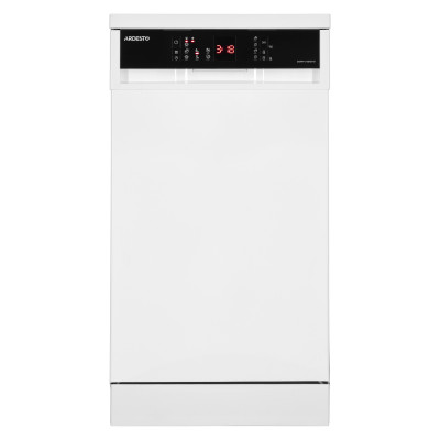 ARDESTO Посудомийна машина, 10компл., А++, 45см, дисплей, обробка парою, білий