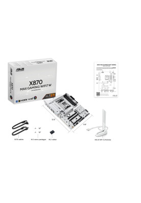 ASUS Материнська плата X870 MAX GAMING WIFI7 W