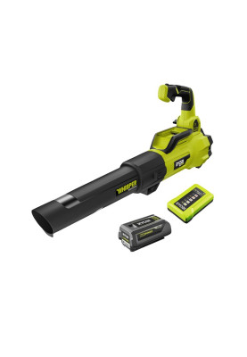 Ryobi Повітродув садовий акумуляторний Max Power RY36BLXA-140P 36В акб 1х4А·год ЗП 176км/год 3.5кг