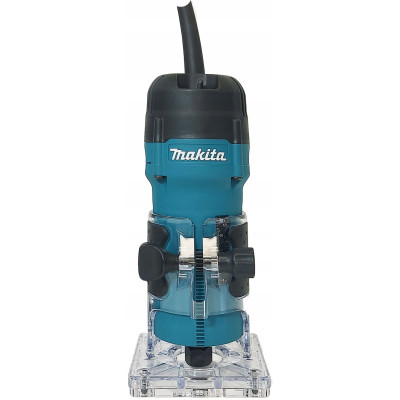 Makita Фрезер 3711, 530 Вт, 32000 об/хв, 6 мм, 1.7 кг Makita Фрезер 3711, 530 Вт, 32000 об/хв, 6 мм, 1.7 кг