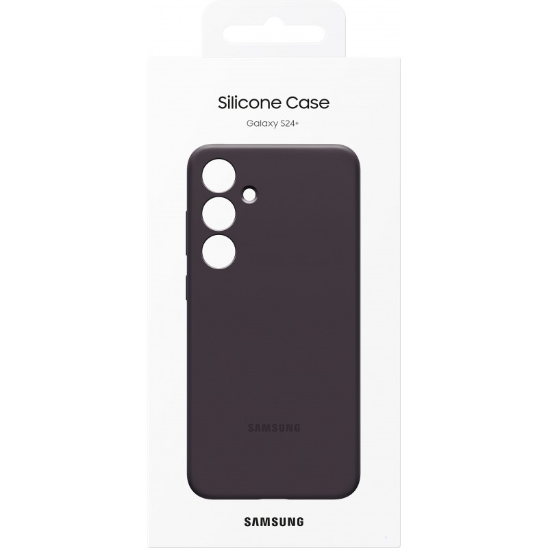 Samsung Чохол для Galaxy S24+ (S926), Silicone Case, фіолетовий темний