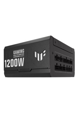 ASUS Блок живлення TUF GAMING (1200W), >90%, 80+ Gold, 135мм, 1xMB 24pin(20+4), 2xCPU 8pin(4+4), 4xMolex, 5xSATA, 3xPCIe 8pin(6+2), 1xP TUF-GAMING-1200G