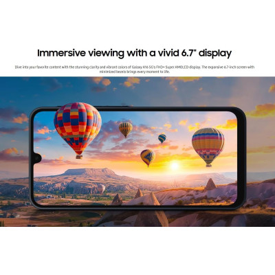 Samsung Смартфон Galaxy A16 (A165) 6.7" 4/128ГБ, 2SIM, 5000мА • рік, зелений світлий