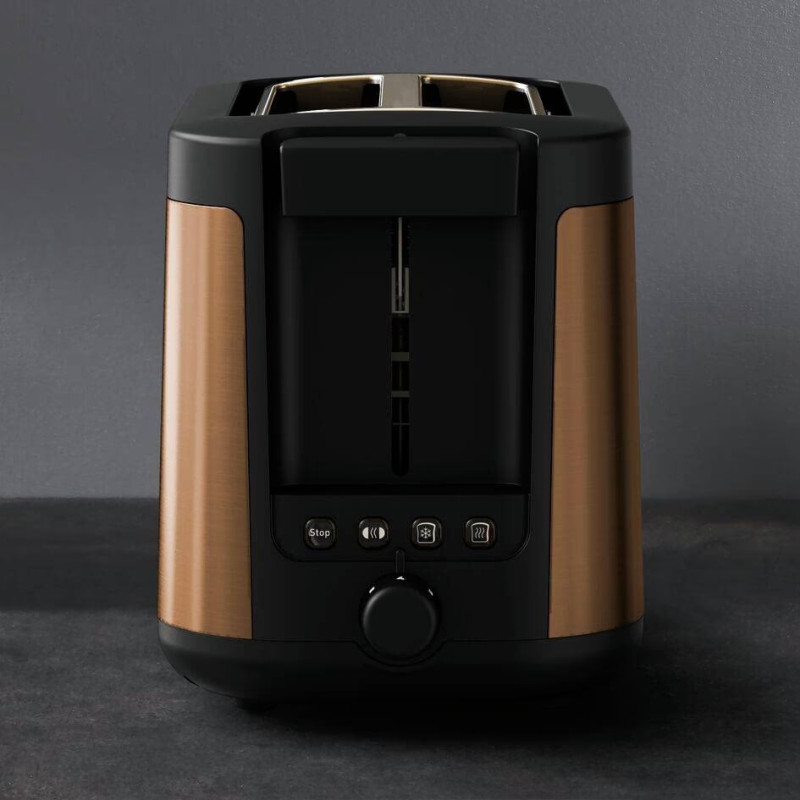 Tefal Тостер Tefal Coppertinto 850Вт, розморожування, метал, бронзовий