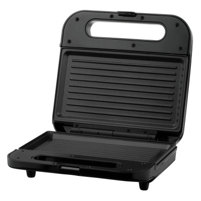 ARDESTO Сендвічмейкер 700Вт, 1 пластина-гриль, корпус-пластик, чорний