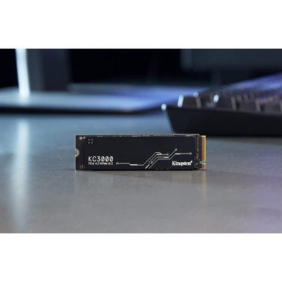 Kingston Твердотільний накопичувач SSD M.2 512GB KC3000 NVMe PCIe 4.0 4x 2280