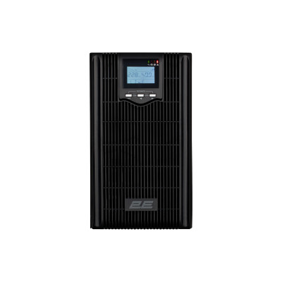 2E Джерело безперебійного живлення PS3000L, 3000VA/2400W, на зовнішні АКБ 4*12В, 3xSchuko+3xC13