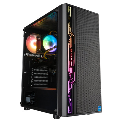 2E Комп’ютер персональний 2E Complex Gaming Intel i5-14400F, 16Gb, F1TB, NVD5060-8, H610, G2052, 600W, FreeDos