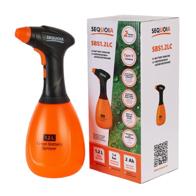 SEQUOIA Обприскувач акумуляторний SBS1.2LC 1.2л 3.7В 1.4бар 0.36кг