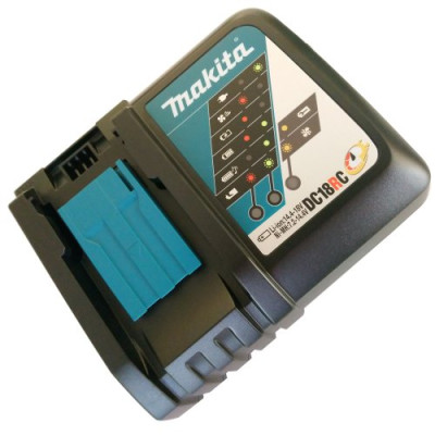 Makita Набір акумуляторних інструментів DLX2131JX1 (DHP482Z, DTD152Z, DC18RC, акум BL1830х3 шт-3.0 Аг., кейс Makpac), LXT Makita Набір акумуляторних інструментів DLX2131JX1 (DHP482Z, DTD152Z, DC18RC, акум BL1830х3 шт-3.0 Аг., кейс Makpac), LXT