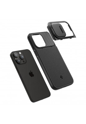 Spigen Чохол для Apple iPhone 15 Pro Max Optik Armor MagFit, Black