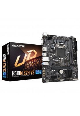 Gigabyte Материнська плата H510M S2H V3 s1200 H470 2xDDR4 HDMI DP mATX