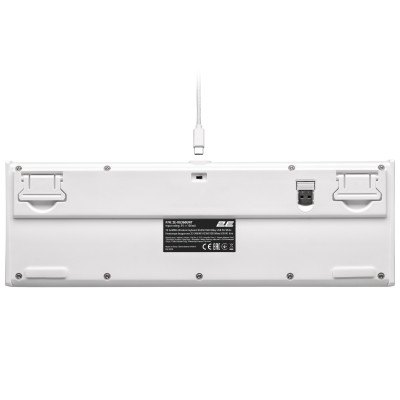2E Gaming Клавіатура ігрова KG360 RGB 68key WL White Ukr