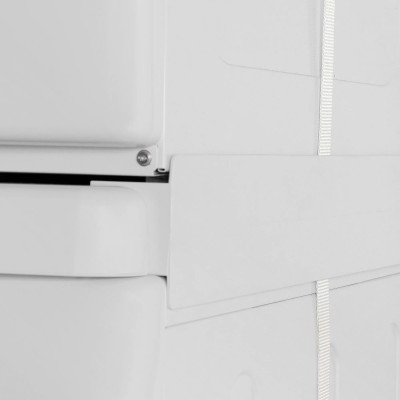 Whirlpool Комплект монтажний для з'єднання пральної машини з сушильною машиною, 45-60см, білий