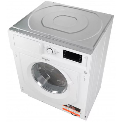 Whirlpool Прально-сушильна машина вбудована фронтальна, 7(5)кг, 1400, A+++, 60см, дисплей, пара, інвертор, білий