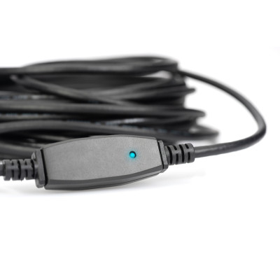 Digitus Подовжувач USB 3.0 Active Cable, A/M-A/F, 10м, чорний