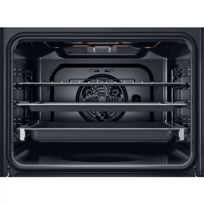 Whirlpool Духовий шафа електричний, 71л, A+, дисплей, конвекція, телескопічні напрямні, чорний