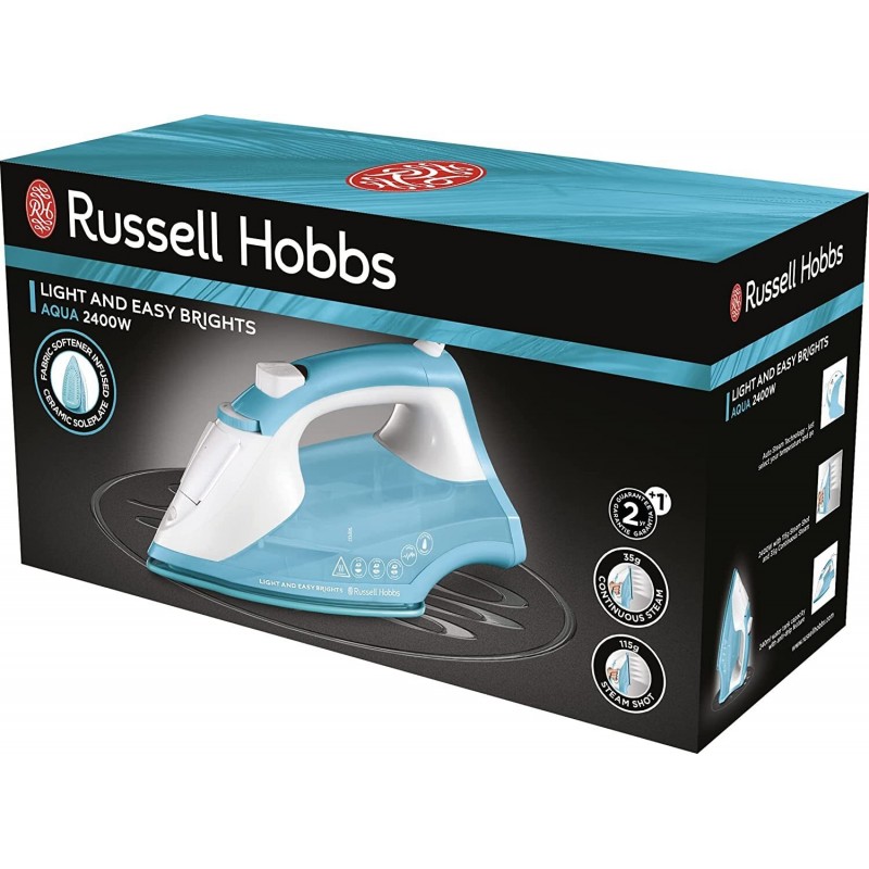 Russell Hobbs Праска 26482-56 Light&Easy Brights Aqua Iron