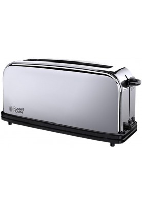 Russell Hobbs Тостер Chester, 1000Вт, метал, довгі слоти, сріблястий