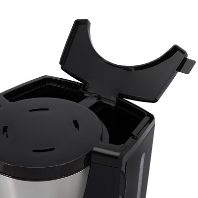 Russell Hobbs Кофеварка Heaton, 1.25л, мелена, чорно-срібний