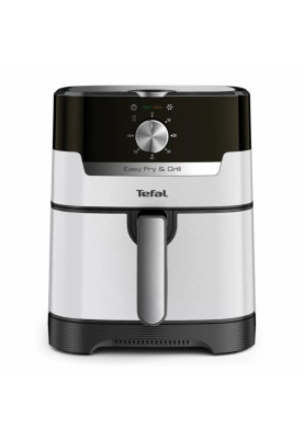 Tefal Мультипіч EasyFry&Grill, 1550Вт, чаша-4.2л, механічне керув., від 80°C до 200°C, пластик, чорний-світло-сірий